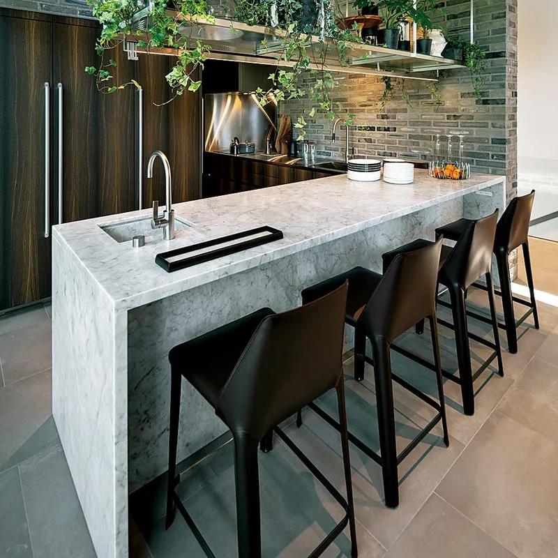 Trang trí bếp hoàn hảo với ảnh đảo bếp trang trí ấn tượng