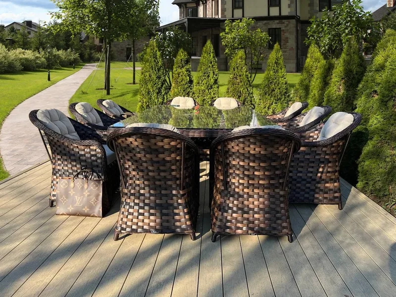 Mua ảnh bàn ăn 10 ghế đẹp để trang trí phòng ăn tinh tế