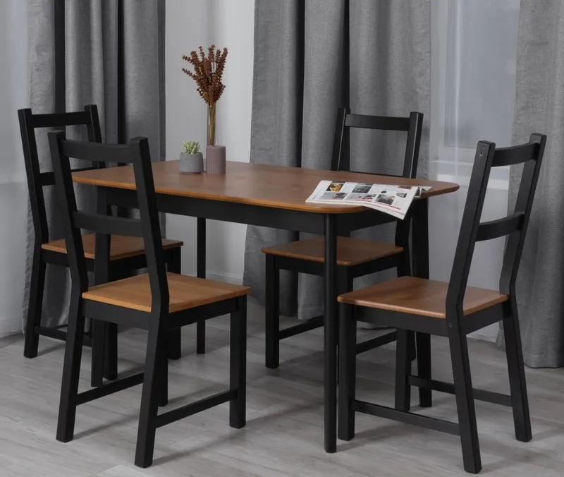 Xem ảnh bàn ăn 4 ghế tối ưu không gian nhỏ tiện lợi và đẹp