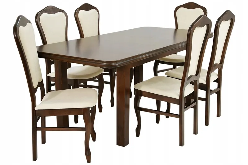 Xem ảnh Bàn ăn 6 ghế chất liệu gỗ sồi bền đẹp
