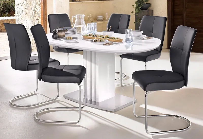 Hướng dẫn cách chọn bàn ăn bầu dục phù hợp với gia đình