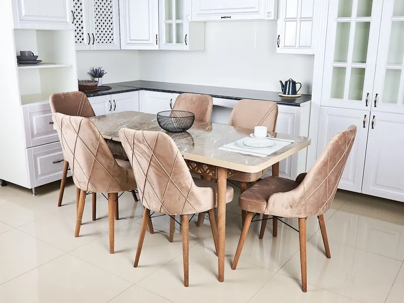 Ảnh bàn ăn chung cư kiểu Nhật thanh lịch, gọn gàng và tinh tế