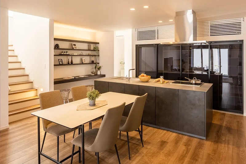 Tiện nghi đầy đủ nhờ bàn đảo bếp tiện nghi