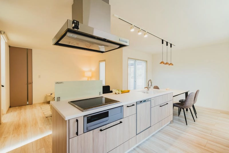 Thiết kế bếp Hàn Quốc hài hòa và tiện nghi