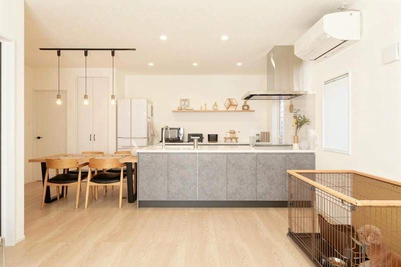 Trang trí bếp Hàn Quốc tạo không gian dễ chịu