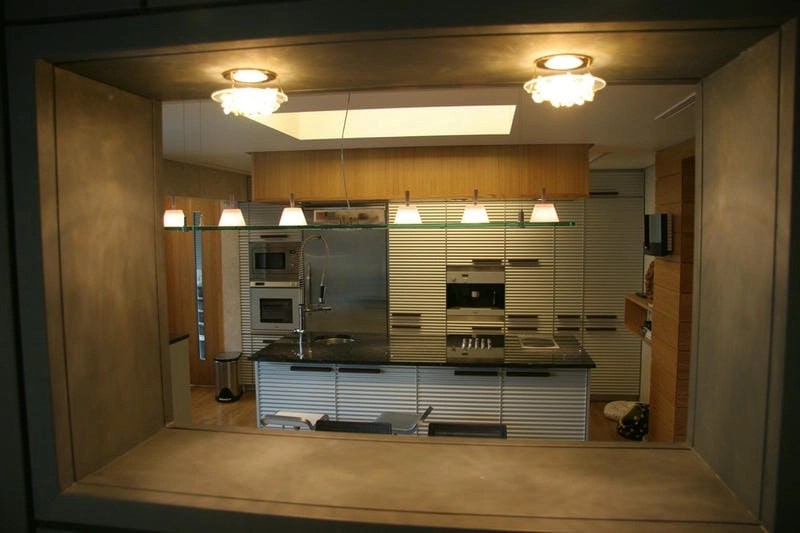 Mẫu nhà bếp Hàn Quốc tối ưu diện tích