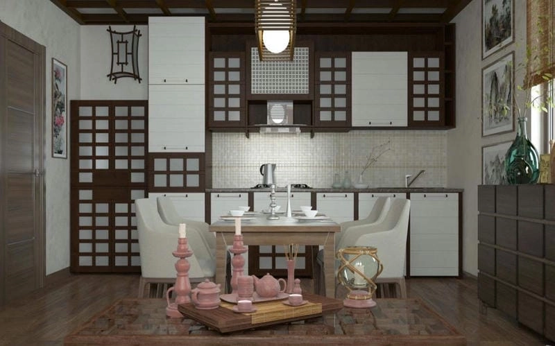 Nội thất bếp Hàn Quốc hài hòa công năng