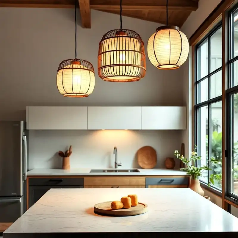 Mẫu bếp Nhật Bản thanh lịch và tinh tế