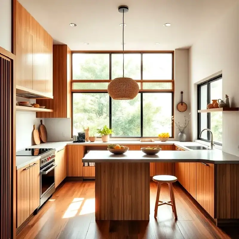 Kiến trúc bếp Nhật Bản chú trọng công năng