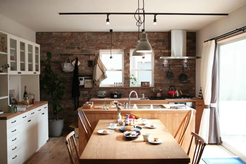 Nhà bếp phong cách vintage ấm cúng và tinh tế