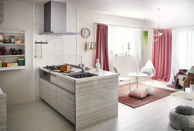 Tối ưu tiện ích nhờ đảo bếp chung cư tiện ích