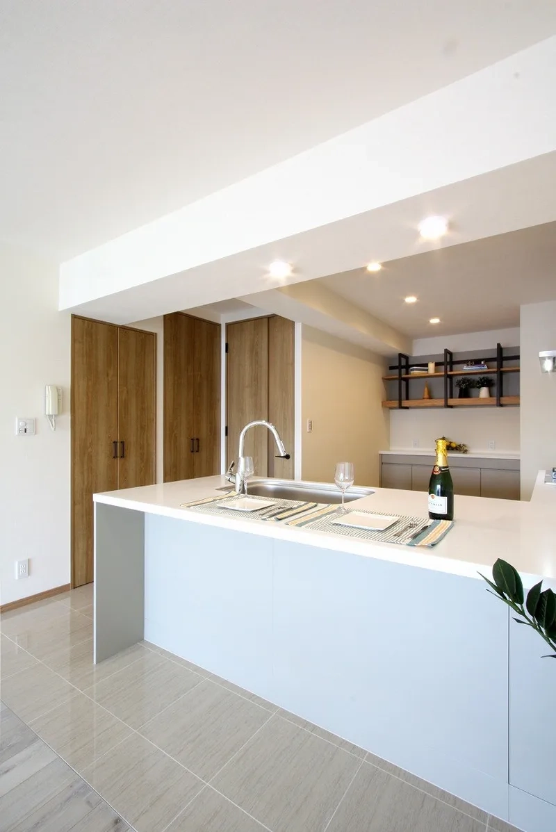 Giải pháp tiện lợi nhờ đảo bếp chung cư tiện lợi