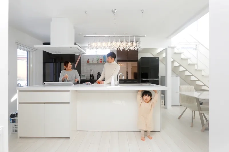 Tạo phối cảnh đẹp mắt với phối cảnh đảo bếp kiêm quầy bar