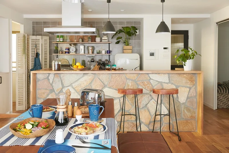 Ý tưởng độc đáo cho căn bếp với ý tưởng đảo bếp kiêm quầy bar