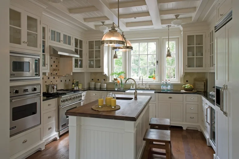 Khám phá đảo bếp tân cổ điển đẹp sang trọng và tinh tế