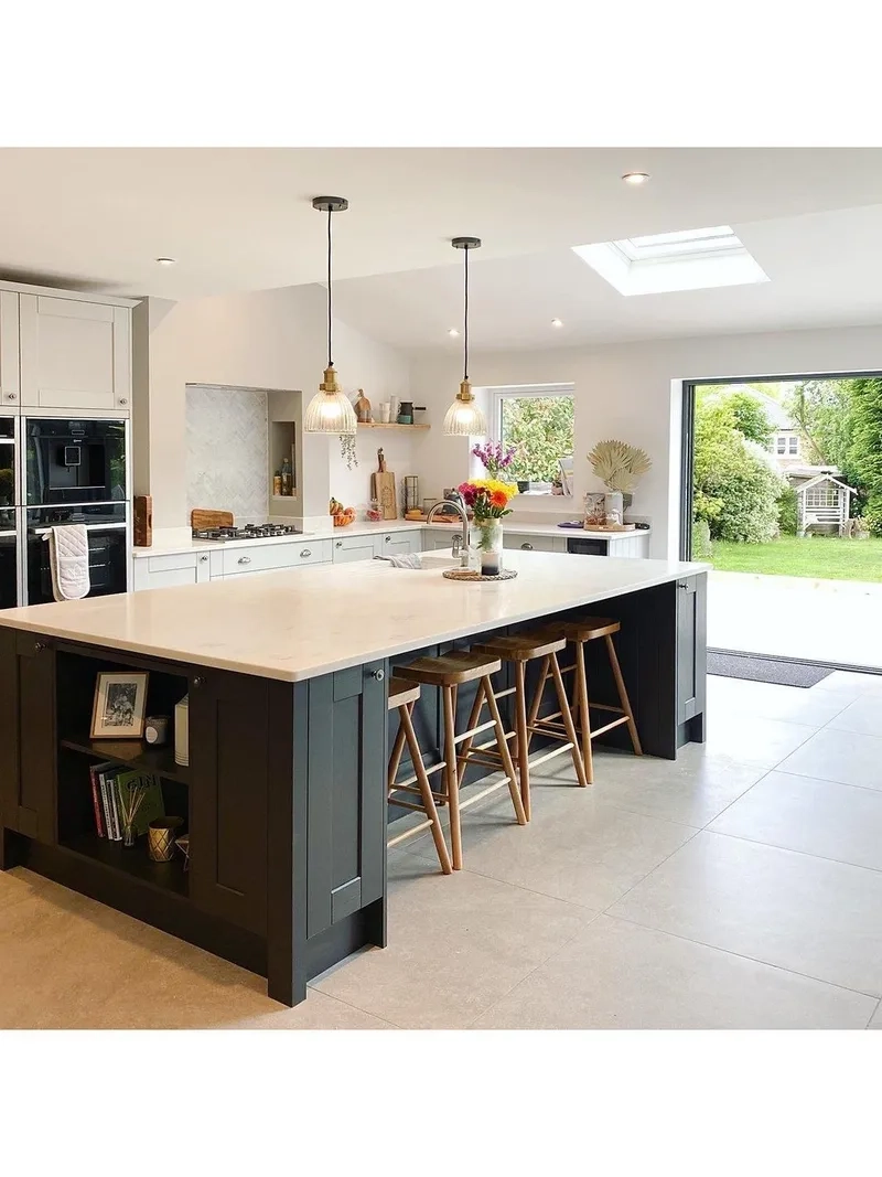 Tiện ích đầy đủ với đảo bếp thông minh tiện nghi