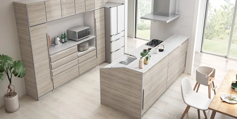 Sử dụng đa năng nhờ đảo bếp thông minh đa năng