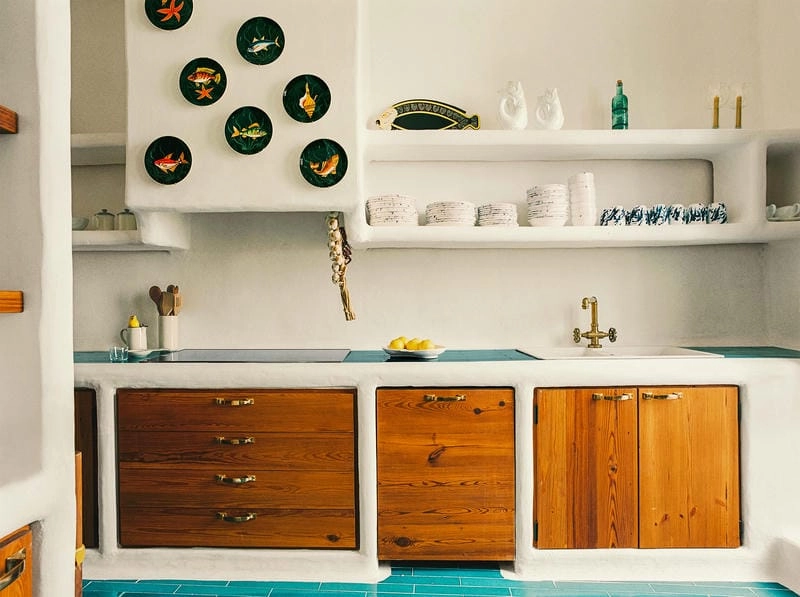 Sắp xếp nhà bếp đẹp tạo cảm giác gọn gàng sạch