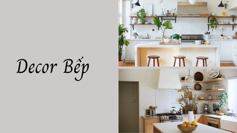 Xu hướng decor bếp thịnh hành