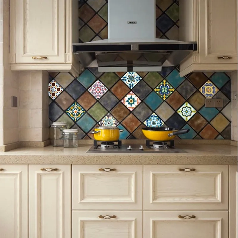 Sắc thái gạch bông màu đa dạng