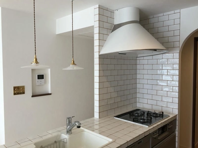 Gạch ốp bếp đẹp tạo điểm nhấn cho không gian nấu ăn