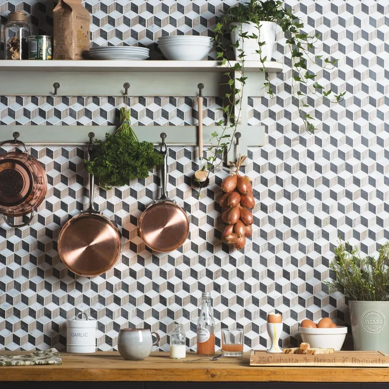 Các mẫu gạch ốp tường bếp đẹp nhất