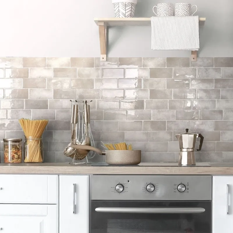 Thiết kế bếp ốp gạch đẹp