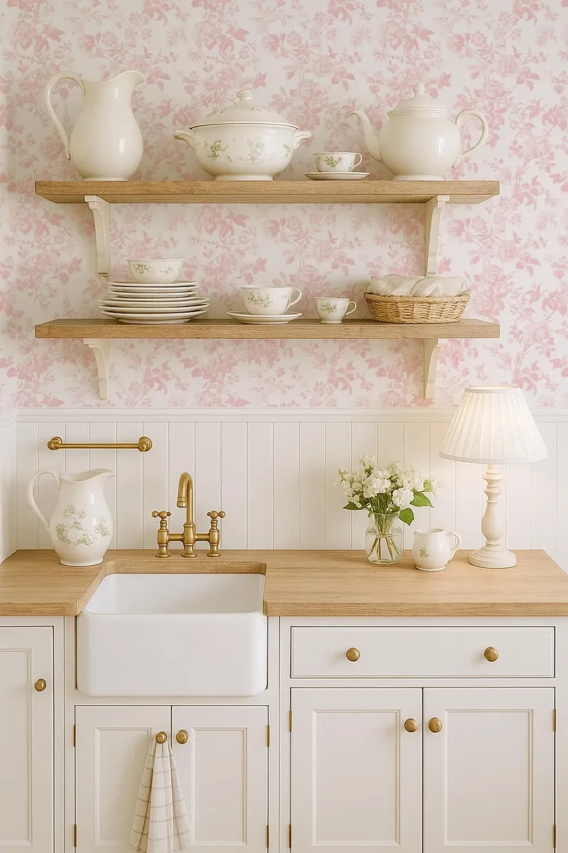 Miếng dán tường nhà bếp nhỏ gọn