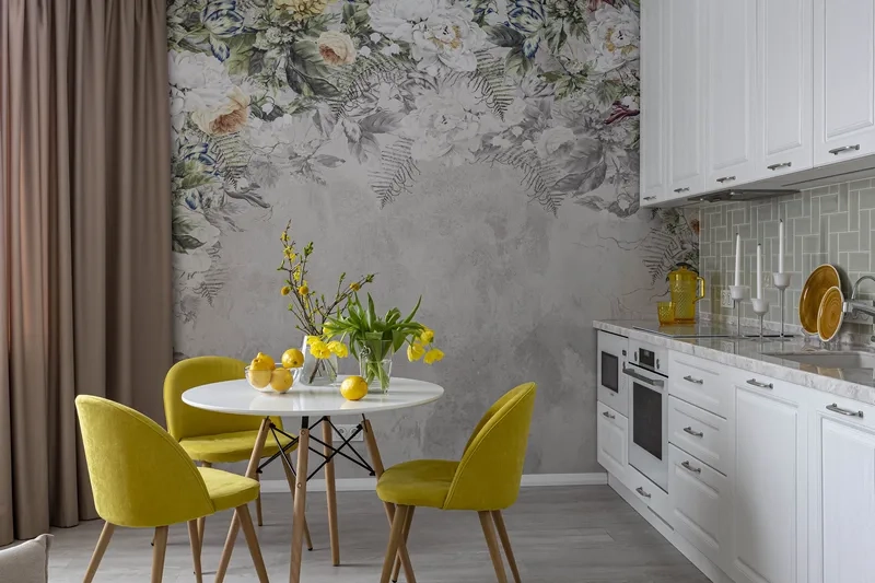 Dán tường bếp đẹp và ấn tượng