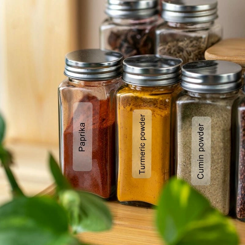 Lọ đựng gia vị sang trọng tạo điểm nhấn bếp