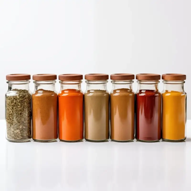 Bộ hũ gia vị tạo sự hài hòa cho khu bếp