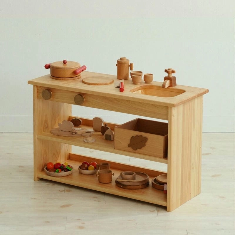 Đóng kệ gỗ nhà bếp theo nhu cầu sử dụng