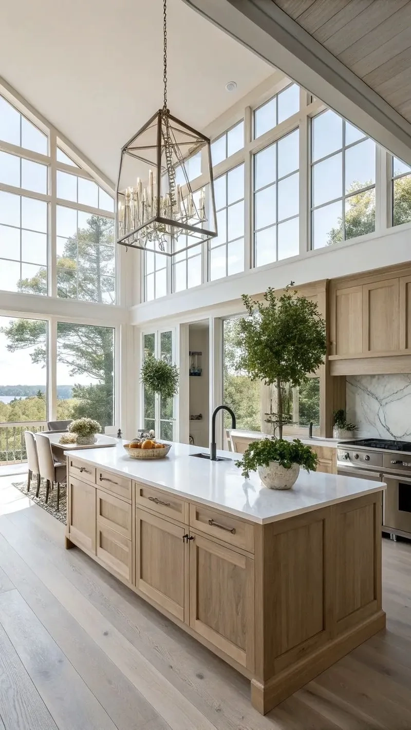 Tiện lợi tối đa nhờ mẫu đảo bếp hiện đại tiện lợi