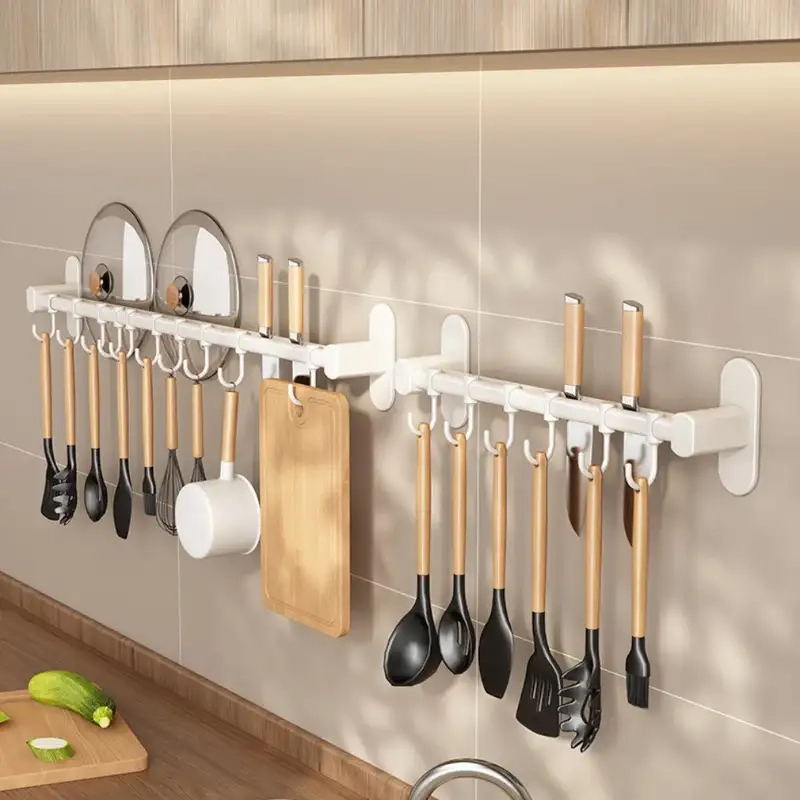 Móc treo bếp đa năng phù hợp nhiều loại đồ dùng