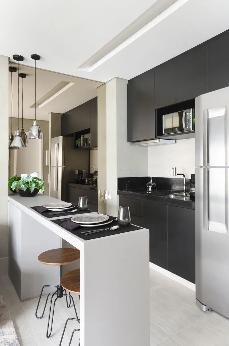 Nâng tầm căn bếp cùng quầy bar gia đình đẹp