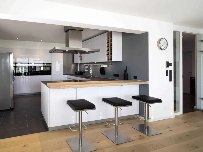 Sử dụng linh hoạt nhờ quầy bar gia đình đa năng