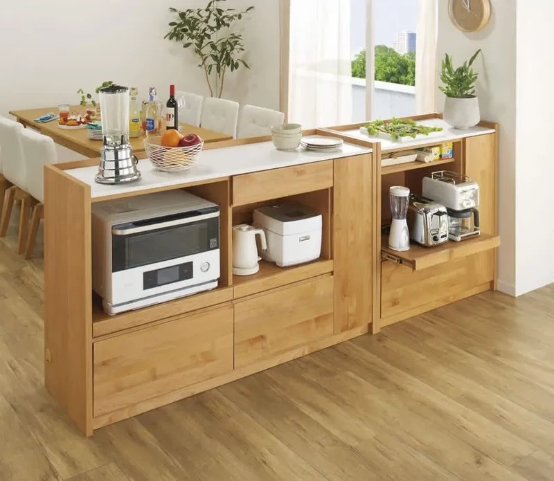 Đa dạng phong cách nhờ quầy bar ngăn bếp và phòng khách đa dạng mẫu mã