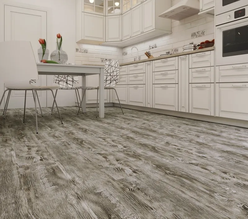 Thiết kế sàn giả gỗ ấm cúng