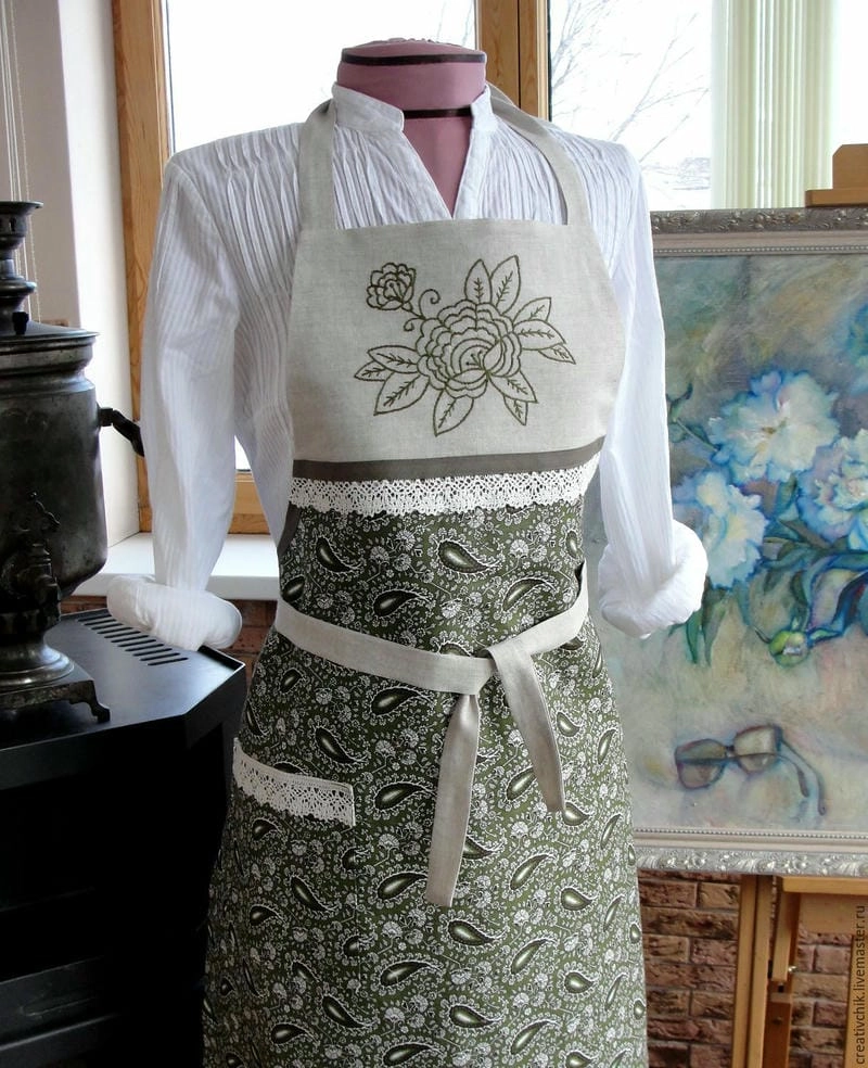 Tạp dề xinh giúp vào bếp cũng trở nên thật vui