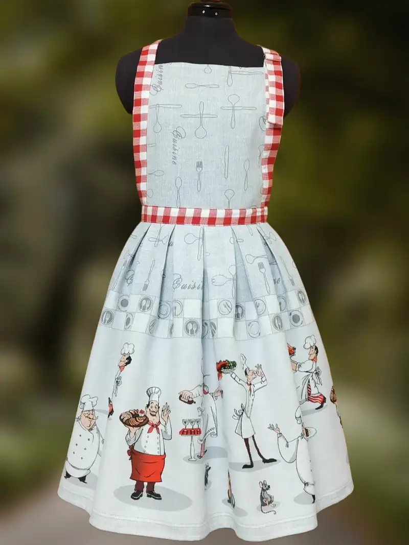 May tạp dề theo yêu cầu phù hợp từng phong cách