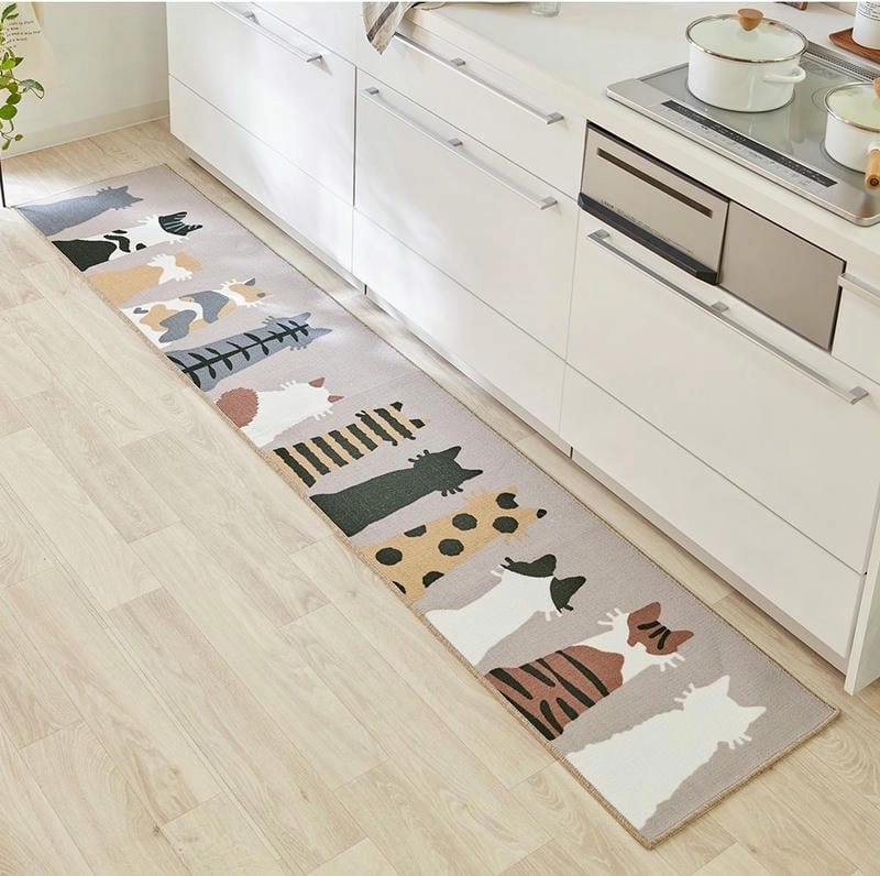Thảm phòng bếp tăng sự thoải mái khi sử dụng