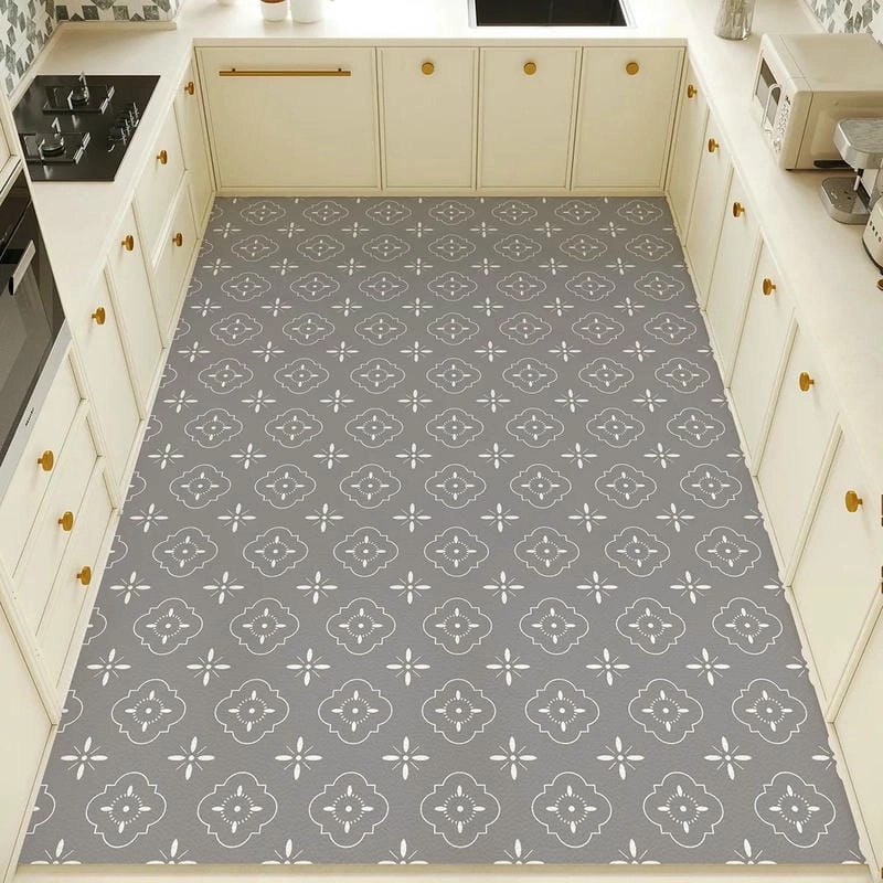 Thảm bếp đẹp làm không gian thêm gọn gàng