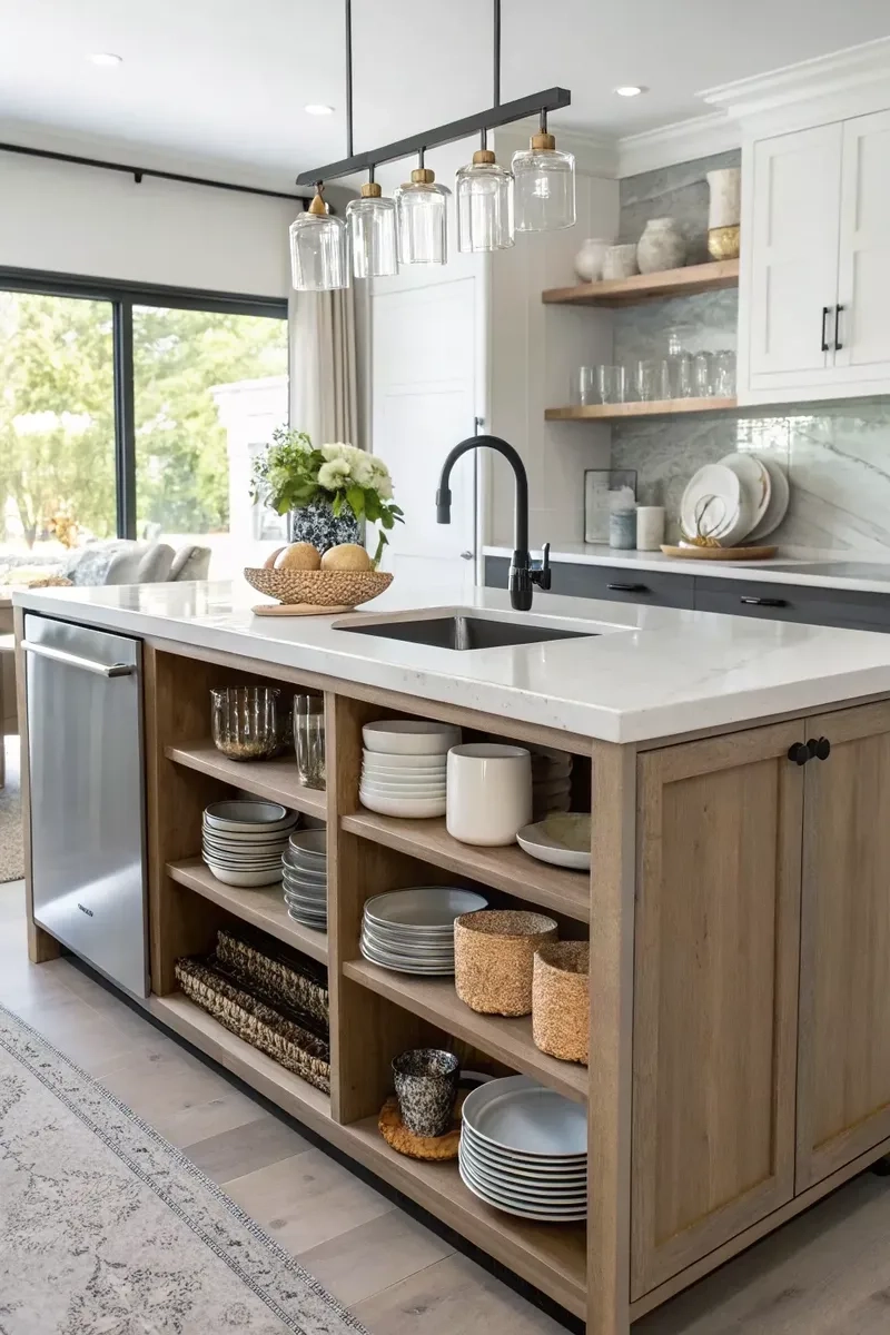 Chiêm ngưỡng hình ảnh thiết kế đảo bếp tinh tế và hiện đại