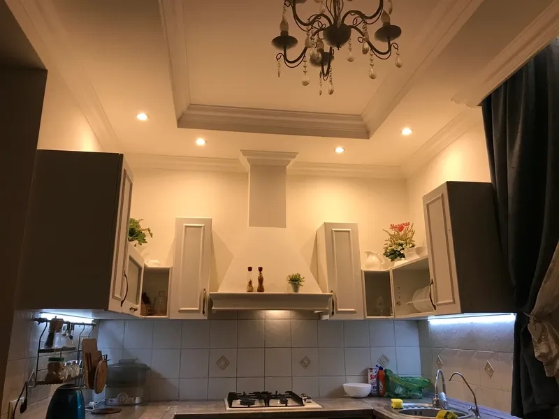 Mẫu thạch cao phòng bếp thanh lịch