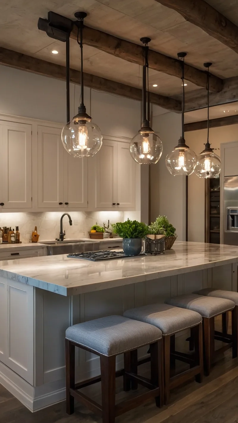 Sử dụng đa năng cùng trang trí đảo bếp đa năng