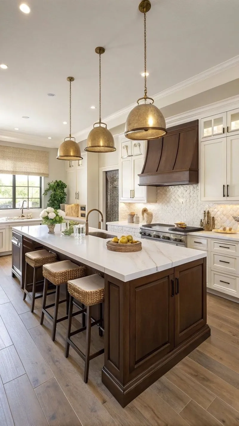 Căn bếp hiện đại đẳng cấp nhờ trang trí đảo bếp hiện đại sang trọng