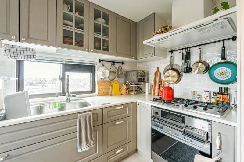 Trang trí phòng bếp gọn gàng nâng cao tiện nghi
