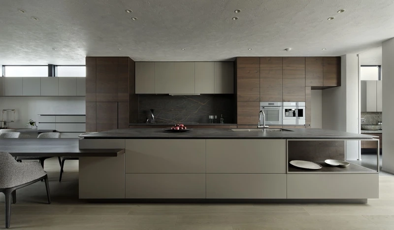 Khám phá vẻ đẹp vượt thời gian của tủ bếp biệt thự đẹp