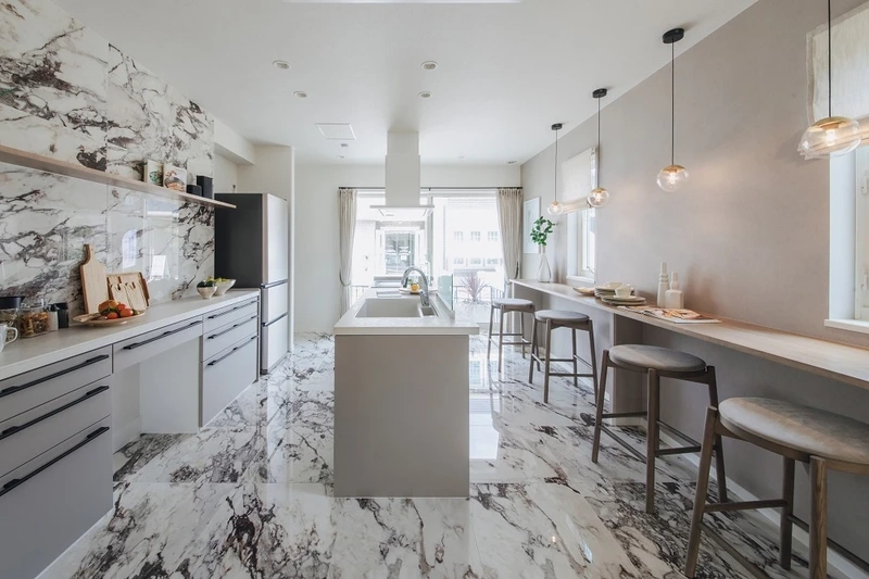 Tuyển chọn mẫu tủ bếp biệt thự được ưa chuộng