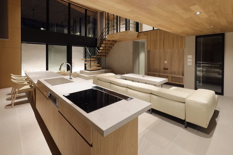 Chuẩn sống thượng lưu với tủ bếp biệt thự cao cấp nhập khẩu